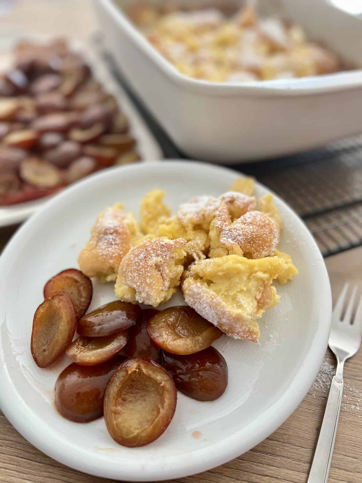 Kaiserschmarren aus dem Backofen – Violas Kitchen