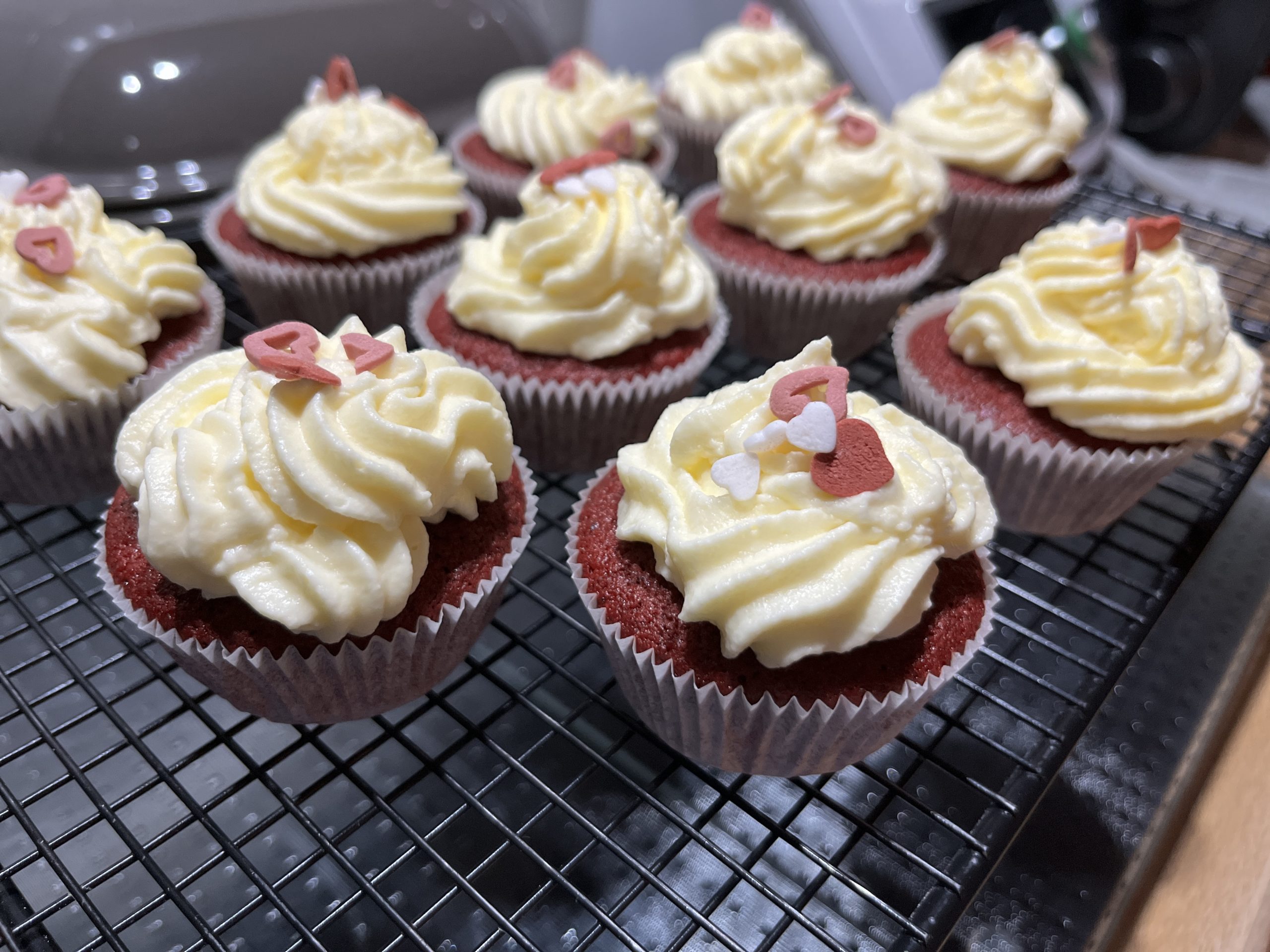 Red Velvet cupcakes Violas Kitchen