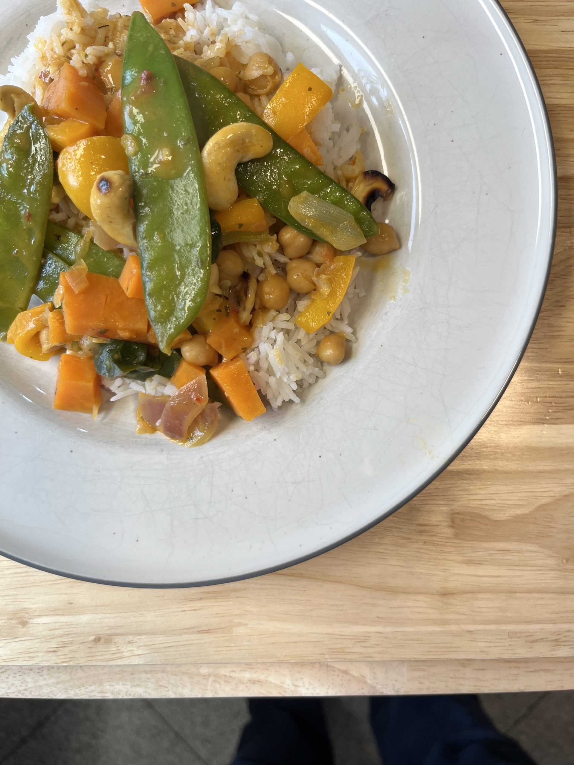 Veganes KichererbsenCurry Violas Kitchen